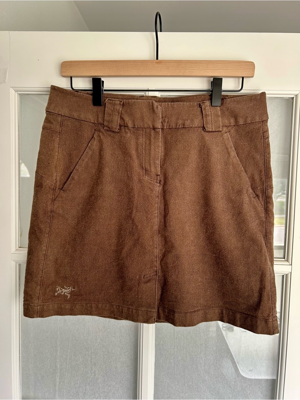 Arc’teryx Cotton Blend Brown Skirt